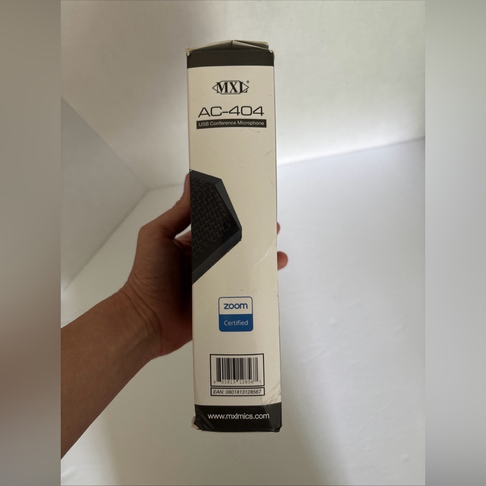 MXL AC-404 USB Conference Microphone New Black OS - Picture 4 of 8